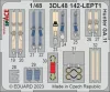 Eduard Accessories Hunter GA.11 SPACE 1/48 AIRFIX - SPACE 3D cockpit-részletező készlet