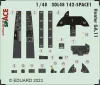 Eduard Accessories Hunter GA.11 SPACE 1/48 AIRFIX - SPACE 3D cockpit-részletező készlet