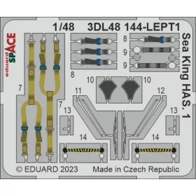   Eduard Accessories Sea King HAS.1 SPACE 1/48 AIRFIX - SPACE 3D cockpit-részletező készlet