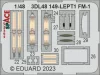Eduard Accessories FM-1 SPACE 1/48 - SPACE 3D cockpit-részletező készlet