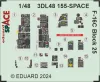 Eduard Accessories F-16C Block 25 SPACE 1/48 - SPACE 3D cockpit-részletező készlet