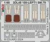 Eduard Accessories SM.79 SPACE 1/48 EDUARD - SPACE 3D cockpit-részletező készlet
