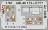 Eduard Accessories Go 244B SPACE 1/48 ICM - SPACE 3D cockpit-részletező készlet