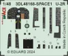 Eduard Accessories U-2R SPACE 1/48 HOBBY BOSS - SPACE 3D cockpit-részletező készlet