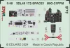 Eduard Accessories MiG-21PFM grey SPACE 1/48 EDUARD - SPACE 3D cockpit-részletező készlet
