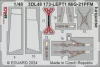 Eduard Accessories MiG-21PFM turquoise SPACE 1/48 EDUARD - SPACE 3D cockpit-részletező készlet