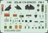 Eduard Accessories FM-1 SPACE TAMIYA - SPACE 3D cockpit-részletező készlet