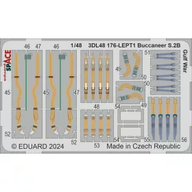   Eduard Accessories Buccaneer S.2B Gulf War SPACE  AIRFIX - SPACE 3D cockpit-részletező készlet