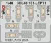 Eduard Accessories TBD-1 SPACE  HOBBY BOSS - SPACE 3D cockpit-részletező készlet