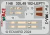Eduard Accessories Fw 190A-2 SPACE  EDUARD - SPACE 3D cockpit-részletező készlet