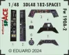 Eduard Accessories Fw 190A-2 SPACE  EDUARD - SPACE 3D cockpit-részletező készlet