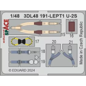   Eduard Accessories U-2S SPACE - SPACE 3D cockpit-részletező készlet