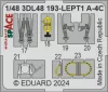 Eduard Accessories A-4C SPACE - SPACE 3D cockpit-részletező készlet