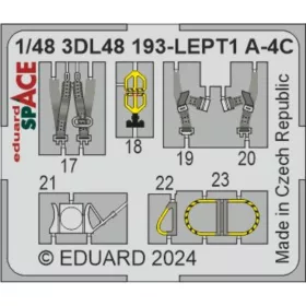   Eduard Accessories A-4C SPACE - SPACE 3D cockpit-részletező készlet