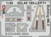 Eduard Accessories Bulldog Mk.II SPACE - SPACE 3D cockpit-részletező készlet