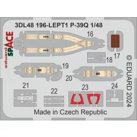  Eduard Accessories P-39Q SPACE  ARMA HOBBY - SPACE 3D cockpit-részletező készlet