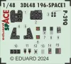 Eduard Accessories P-39Q SPACE  ARMA HOBBY - SPACE 3D cockpit-részletező készlet