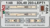 Eduard Accessories F-86A SPACE  CLEAR PROP - SPACE 3D cockpit-részletező készlet
