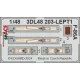 Eduard Accessories F-86A SPACE  CLEAR PROP - SPACE 3D cockpit-részletező készlet
