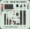 Eduard Accessories F-86A SPACE  CLEAR PROP - SPACE 3D cockpit-részletező készlet