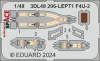 Eduard Accessories F4U-2 SPACE  HOBBY BOSS - SPACE 3D cockpit-részletező készlet