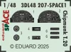 Eduard Accessories Chipmunk T.20 SPACE   AIRFIX - SPACE 3D cockpit-részletező készlet