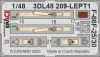 Eduard Accessories F-86F-25/30 SPACE  AIRFIX - SPACE 3D cockpit-részletező készlet