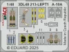 Eduard Accessories A-10A SPACE  GREAT WALL HOBBY - SPACE 3D cockpit-részletező készlet