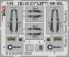 Eduard Accessories MH-60L SPACE  ICM - SPACE 3D cockpit-részletező készlet