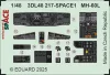 Eduard Accessories MH-60L SPACE  ICM - SPACE 3D cockpit-részletező készlet