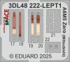 Eduard Accessories A6M5 Zero (Mitsubishi) SPACE  EDUARD - SPACE 3D cockpit-részletező készlet