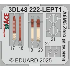   Eduard Accessories A6M5 Zero (Mitsubishi) SPACE  EDUARD - SPACE 3D cockpit-részletező készlet