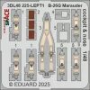 Eduard Accessories B-26G Marauder cockpit & nose SPACE  ICM - SPACE 3D cockpit-részletező készlet