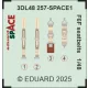 Eduard Accessories F6F seatbelts SPACE - SPACE 3D biztonságiöv-készlet