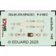 Eduard Accessories P-51B/C seatbelts SPACE - SPACE 3D biztonságiöv-készlet