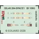 Eduard Accessories Bf 109G seatbelts SPACE - SPACE 3D biztonságiöv-készlet