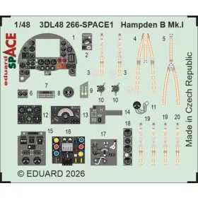   Eduard Accessories Hampden B Mk.I SPACE for ICM - SPACE 3D cockpit-részletező készlet