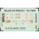 Eduard Accessories Fw 190A seatbelts SPACE - SPACE 3D biztonságiöv-készlet