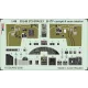 Eduard Accessories B-17F cockpit & nose interior SPACE for Revell - B-17F cockpit- és orr-belsőtér – SPACE 3D belsőtér-részletező készlet, Revell maketthez
