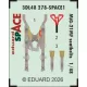 Eduard Accessories MiG-21MF seatbelts SPACE - SPACE 3D biztonságiöv-készlet
