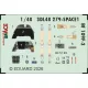 Eduard Accessories Bf 109F-2 SPACE for Eduard - SPACE 3D cockpit-részletező készlet