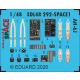Eduard Accessories AH-6J SPACE for ICM - SPACE 3D cockpit-részletező készlet