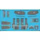 Eduard Accessories PBY-5A undercarriage SPACE for Eduard / Revell - SPACE 3D futómű-részletező készlet