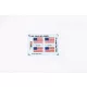 Eduard Accessories US ensign flag WWII SPACE - Amerikai hadilobogó – II. világháborús SPACE 3D matricakészlet