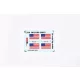 Eduard Accessories US ensign flag modern SPACE - Amerikai hadilobogó – modern SPACE 3D matricakészlet