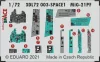 Eduard Accessories MiG-21PF SPACE 1/72 for EDUARD - SPACE 3D cockpit-részletező készlet
