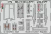 Eduard Accessories MiG-21PF SPACE 1/72 for EDUARD - SPACE 3D cockpit-részletező készlet