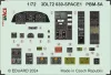 Eduard Accessories PBM-5A SPACE 1/72 ACADEMY - SPACE 3D cockpit-részletező készlet