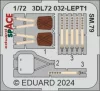 Eduard Accessories SM.79 SPACE  ITALERI - SPACE 3D cockpit-részletező készlet