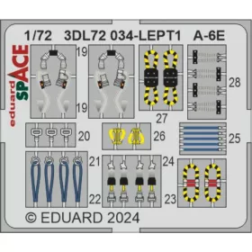   Eduard Accessories A-6E SPACE - SPACE 3D cockpit-részletező készlet